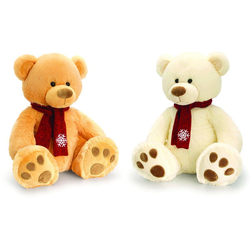 pudding bear 35cm in with scarf (one at random)