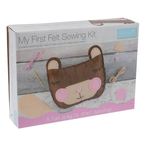 my first felt sewing kit