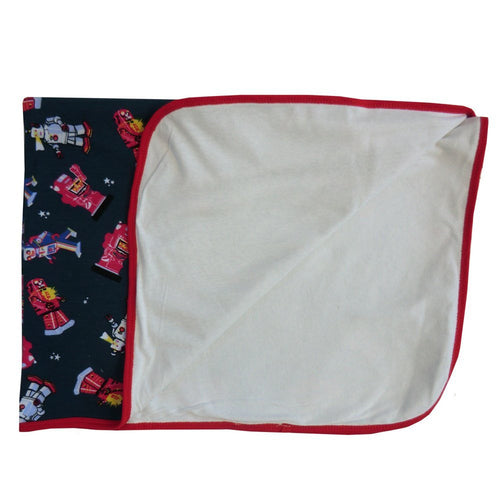 robot cotton blanket