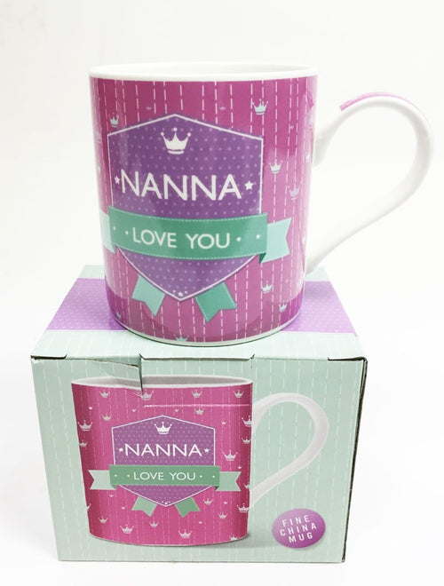 Nanna Mothers Day China Mug Tea Set Gifts Presents Birthday Present Love You