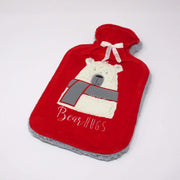 Country Club Thick Sherpa Fleece 2 Litre Hot Water Bottle