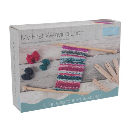 my first weaving loom