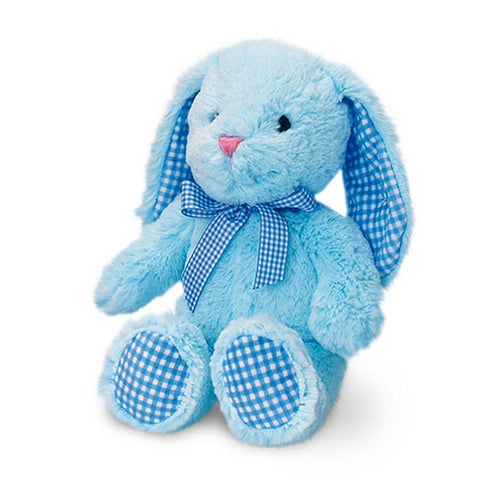 Keel Toys Nursery Gingham Rabbit Plush Toy