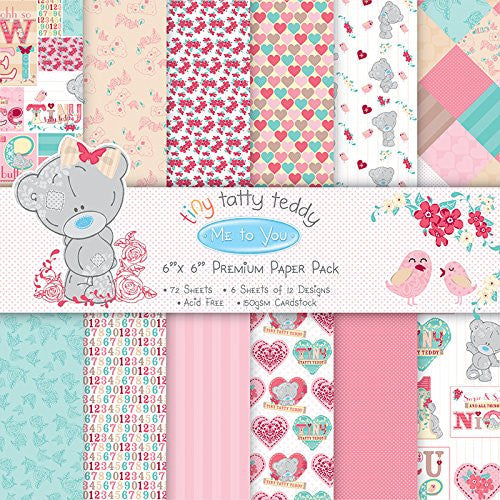 Tiny Tatty Teddy Girl FSC Paper Pack