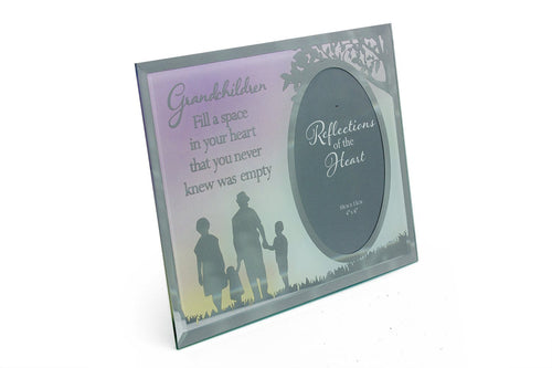 Grandchildren Sentiment - Fill a space in your heart photo frame gift