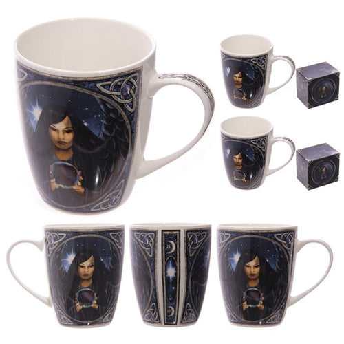 Set of 2 MULP11 - Lisa Parker Dark Angel Bone China Mug