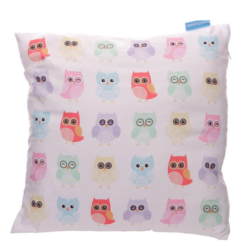 Lauren Billingham Cute Owls Printed Cushion Cover. A perfect gift for that Birthday Gift, Christmas Present or Fathers day gifts etc...
