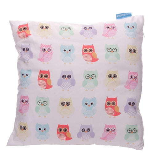 Lauren Billingham Cute Owls Printed Cushion Cover. A perfect gift for that Birthday Gift, Christmas Present or Fathers day gifts etc...