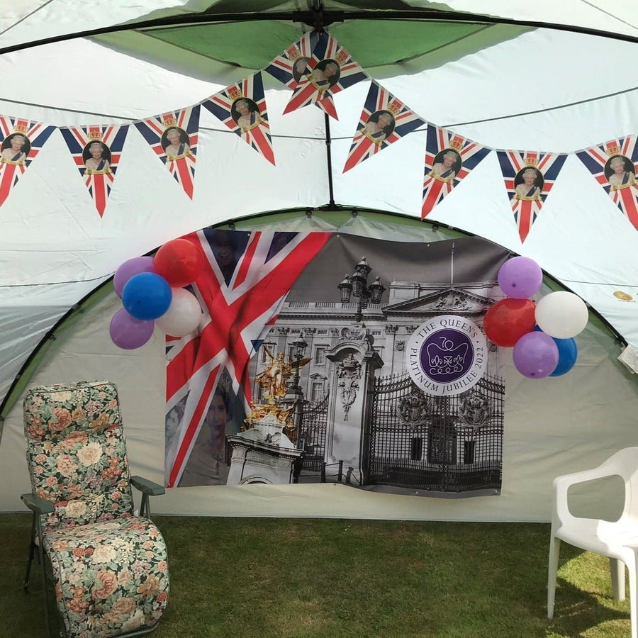 England Red Lion Pattern - 5ft x 3ft Fabric Banner