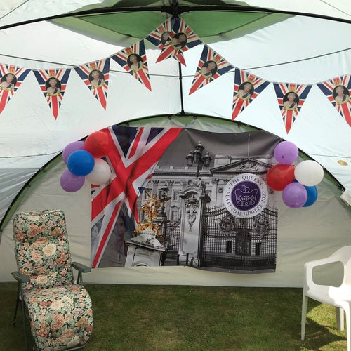 England Red Lion Pattern - 5ft x 3ft Fabric Banner