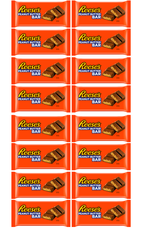 16 x Resses Peanut Butter Sharing Bar  - 90GM