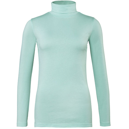 Organic Cotton Turtleneck T-shirt: Womens