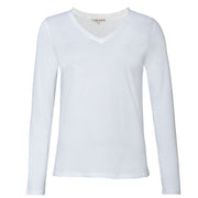 Organic Long Sleeve V-neck: Womens