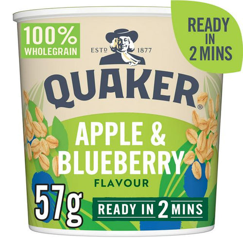 8 x Oats So Simple Express Pot  Apple & Blueberry - 57G