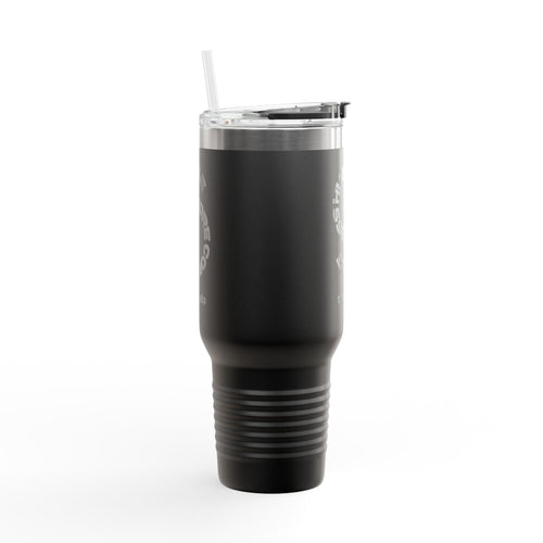 Hustle More Less Coffee Insulated Travel Mug 40oz | Tumbler