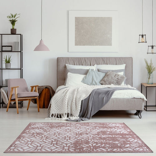 Washable Rug Carina Pink | 6933