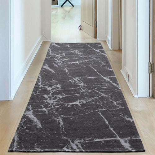 Washable Rug Carina Dark Grey | 6952D