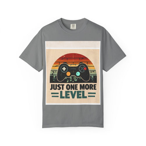 Retro Video Game Controller Just One More Level T-Shirt | Gamer Tee