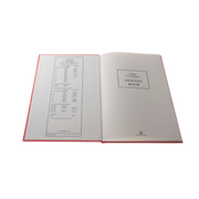 Cathedral -  Accounts Book 10 Cash Columns  - Red (69/10.1)