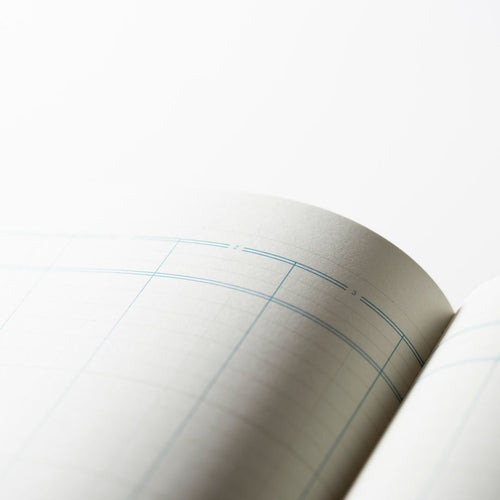 Cathedral -  Accounts Book 3 Cash Columns  - Red (69/3.1)