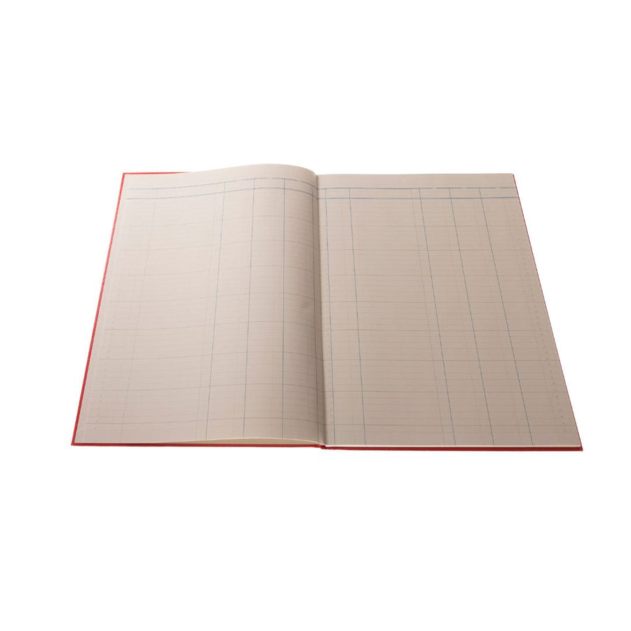 Cathedral -  Accounts Book 3 Cash Columns  - Red (69/3.1)