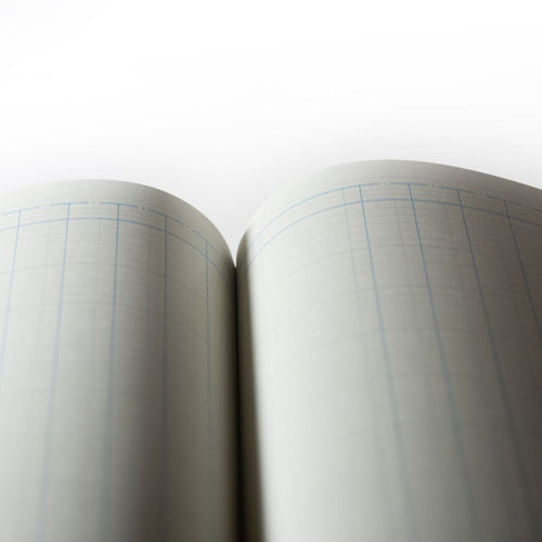 Cathedral -  Accounts Book 7 Cash Columns  - Red (69/7.1)