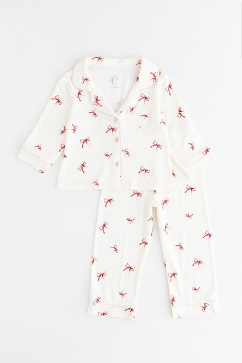 Mini COZY Rosy Ribbon Pyjamas Set