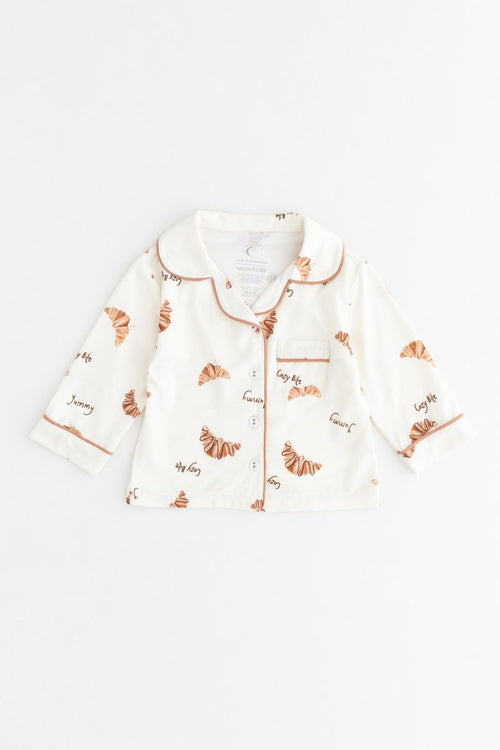 Mini COZY Croissant Club Pyjamas