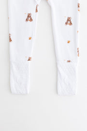 Bear Cotton Zip Sleepsuit One Piece