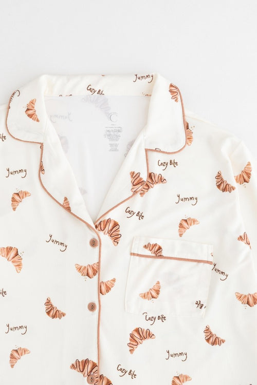 Adult COZY Croissant Club Pyjamas