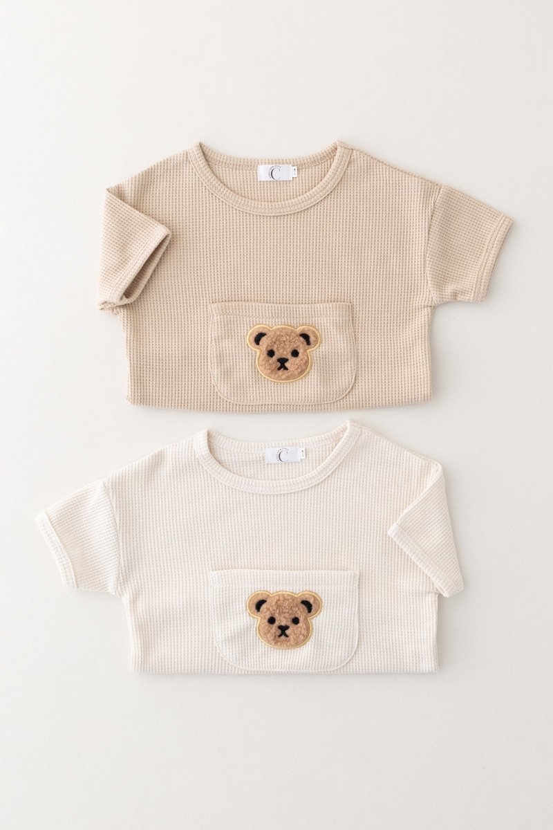 Waffle Bear 2 Piece T-Shirt & Shorts Set