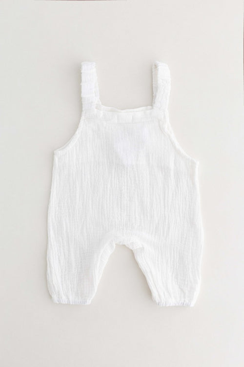 The Bear Set Hat & Romper White
