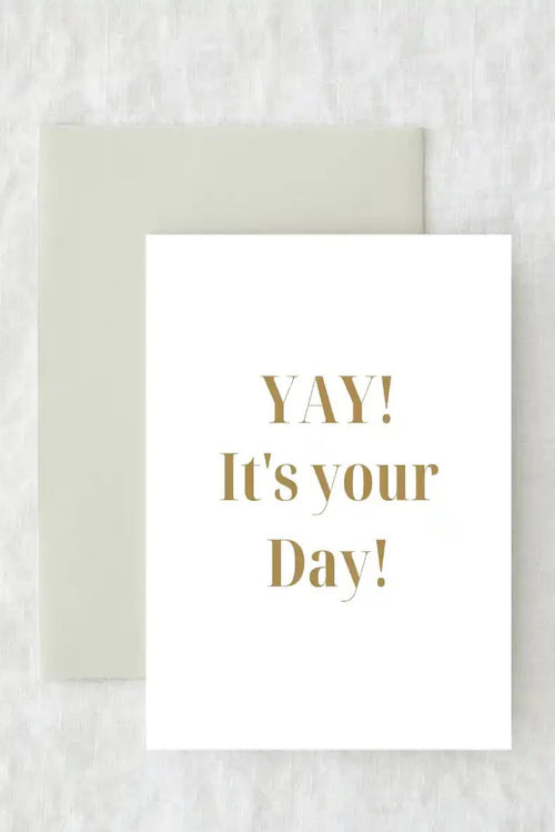 Yay It's Your Day - Gift Cards