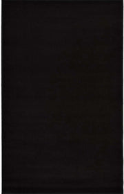 Maestro Solid Black Rug