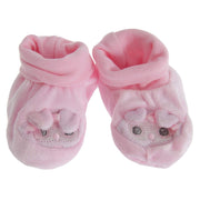 Nursery Time Baby Animal Face Booties