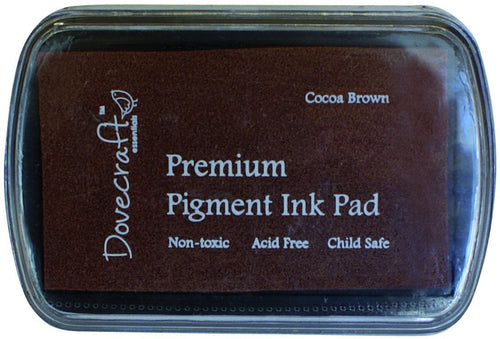 Dovecraft Pigment Ink Pad COCOA BROWN Rubber stamping