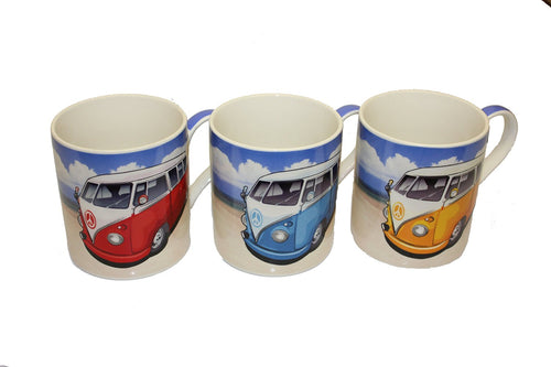 camper van mug one supplied choice three colours please state