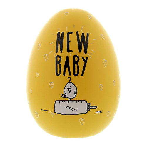 Egg Shaped Large Money Box - Baby Fund