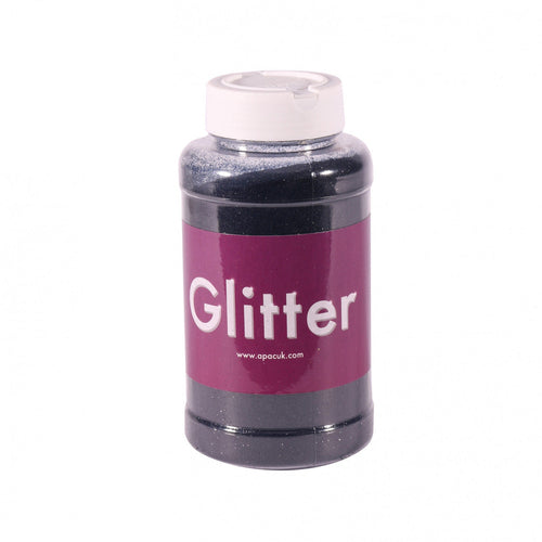 Extra Large 450g Glitter Pots black