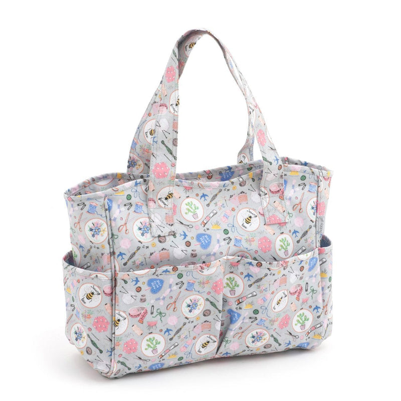 Craft Bag - Matt PVC - Homemade | Hobby Gift MRB/286 | 12½x39x35cm
