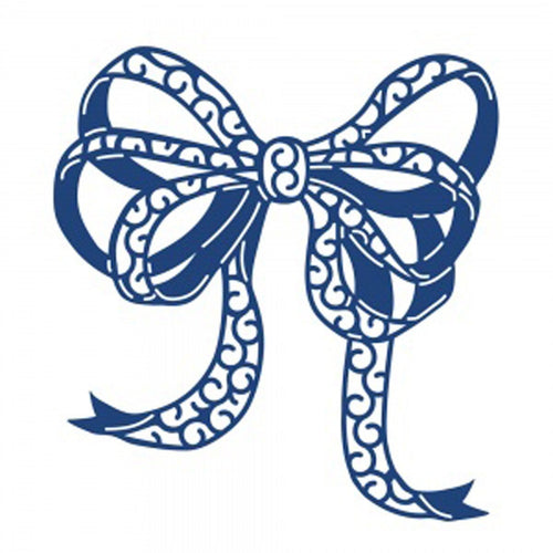 Tattered Lace Scruffy Bow D460 Stephanie Weightman Free