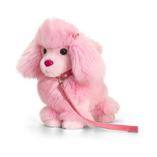 Keel Toys Poodle Dog On Lead
