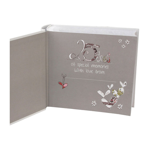 Tracey Russell 17x17 1up Album 100x 4"x6" - 25th Anniversary