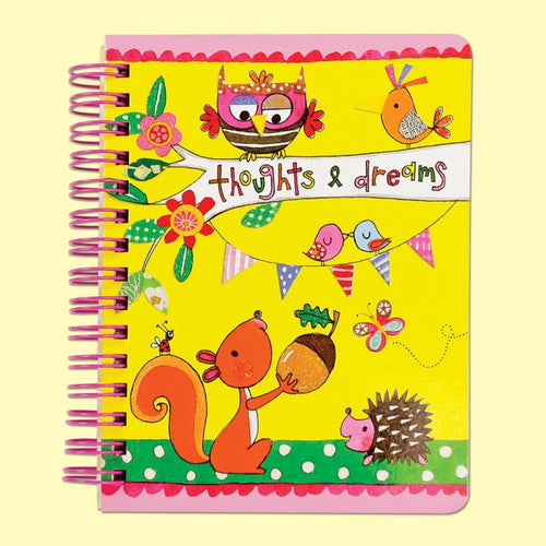Rachel Ellen Small Hardback Notebook - Thoughts & Dreams