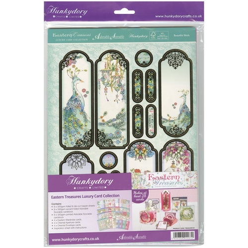 Hunkydory Eastern Treasures Luxury A4 Card Collection-