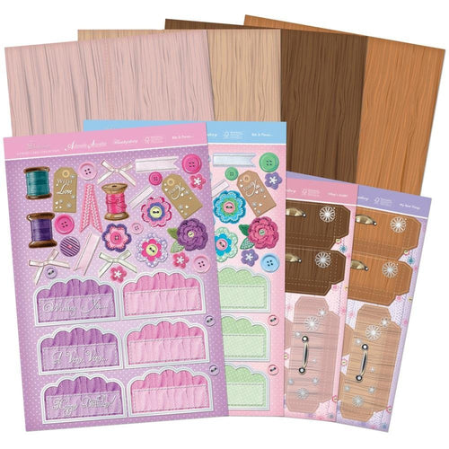Faberdashery A4 Card Kit-Haberdashery Chest