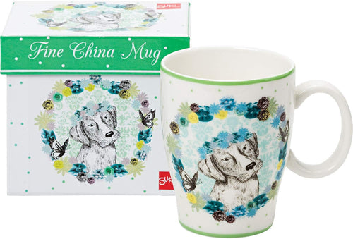 Drawn to Nature Dog Mug