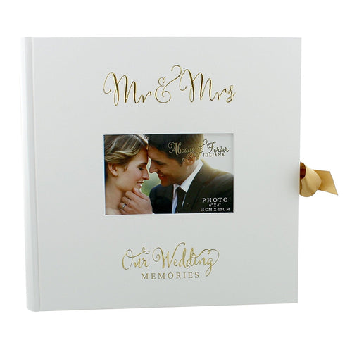 'Always & Forever' Gold Foil Album/scrap book 8" x 10"