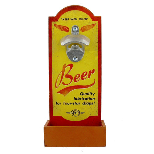 Shabby Vintage Retro Style Bottle Opener Gift For Him