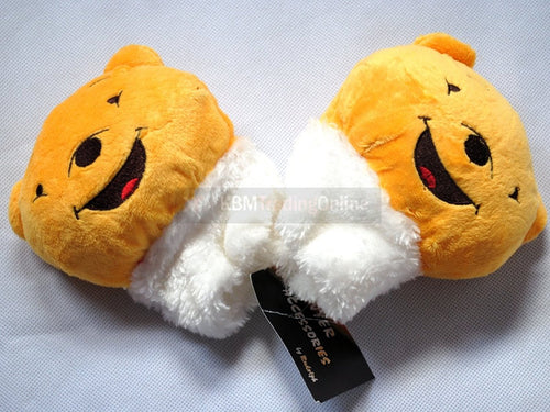 Cute Kids Soft Fleecey Warm Fingerless Animal Gloves - Teddy Bear, Dog, Bunny Rabbit, Mouse, Cat